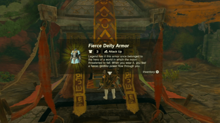 TotK Getting the Fierce Deity Armor