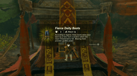 TotK Getting the Fierce Deity Boots