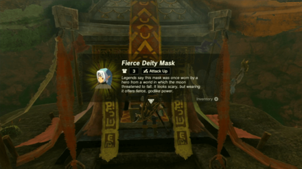 TotK Getting the Fierce Deity Mask
