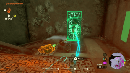 TOTK - Place to Wheel Track