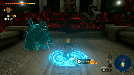 Tears of the Kingdom TOTK - Seized Construct Overworld Location