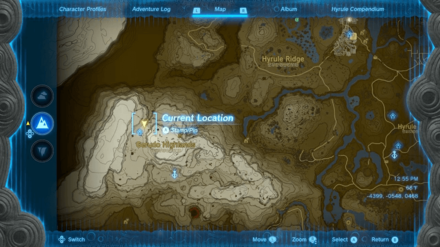 Tears of the Kingdom - Statue of the Eighth Heroine Cave