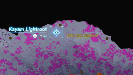 Tears of the Kingdom - Eldin Dark Skeleton