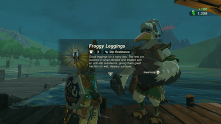Froggy Leggings Location