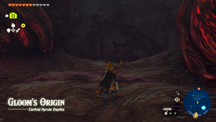 Zelda - Tears of the Kingdom TOTK - Demon King Ganondorf and Demon Dragon Overworld Location