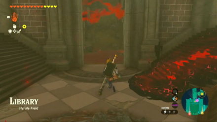 TotK - hallway to next Princess Zelda location