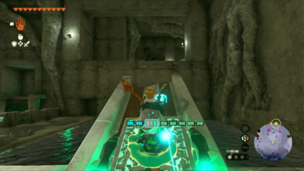 TOTK - Put the Box to the Platform