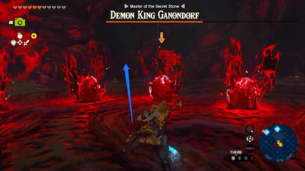 Zelda Tears of the Kingdom TotK - Run Outside Ring of Fire