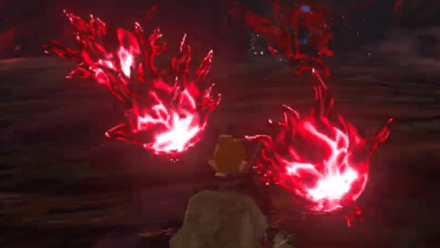 Zelda Tears of the Kingdom TOTK - Run Away From Gloom Fireballs