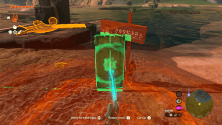 Tears of the Kingdom TOTK - Using Ultrahand to Fix Addison