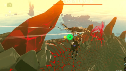 Zelda Tears of the Kingdom TOTK - Glide Towards Weak Spots