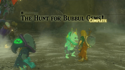 Zelda TotK The Hunt for Bubbul Gems How to Unlock