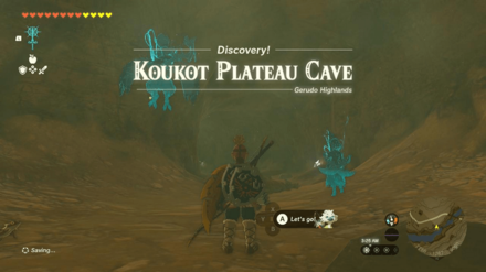 Koukot Plateau Cave Entrance Overworld Image