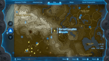 Koukot Plateau Cave Entrance Map Image