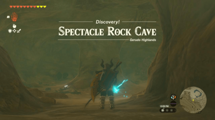 Spectacle Rock Cave Entrance Overworld Image