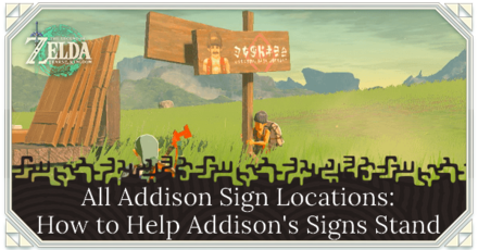 TOTK - All Hudson Sign Locations