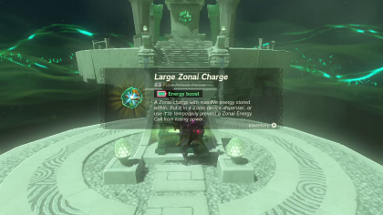 Zelda TotK Taki-Ihaban Shrine Large Zonai Charge