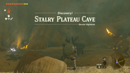 Tears of the Kingdom TOTK - Stalry Plateau Cave