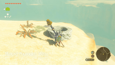 Mount Nabooru Well Entrance Overworld Image