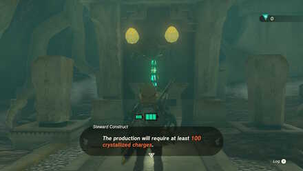Zelda TotK - Cyrstallized Charges to Energy Wells