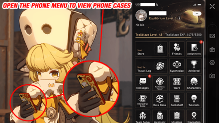 Honkai Star Rail - How to View Phone Cases