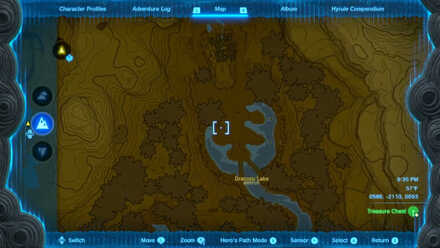 Zelda Tears of the Kingdom TotK - Dracozu Lake