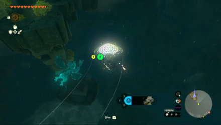 Zelda TotK - reaching the Thundering Isles