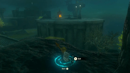 Zelda Tears of the Kingdom TotK - Platform with crank, launcher, and conductor