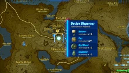 Tears of the Kingdom - Makasura Shrine Device Dispenser