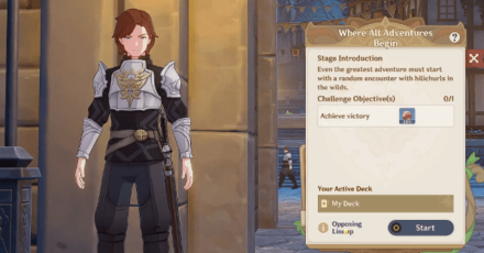 Genshin - Come Try Genius Invokation TCG! Walkthrough - Go to Swan