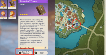 Genshin - Come Try Genius Invokation TCG! Walkthrough - Use the Casket of Tomes