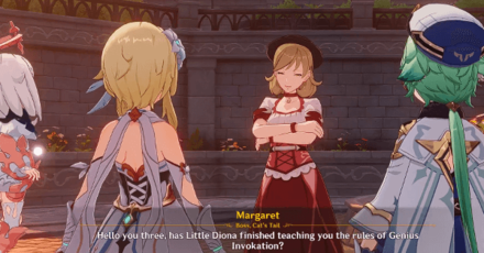 Genshin - Come Try Genius Invokation TCG! Walkthrough - Find Margaret