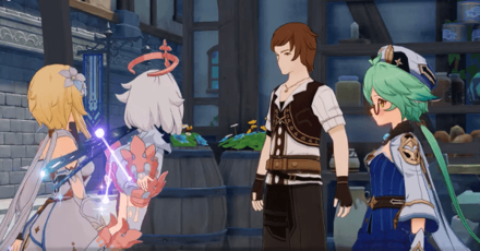 Genshin - Come Try Genius Invokation TCG! Walkthrough - Speak with Timaeus and Sucrose