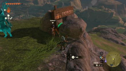 TotK - Addison Hudson Sign Solution