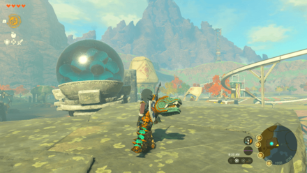 Zelda TotK - Hudson Construction Site Dispenser