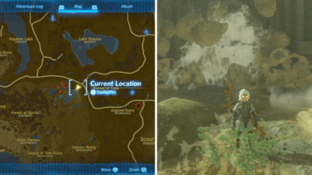 Zelda Tears of the Kingdom TotK - A Call from the Depths Unlock Reservoir Location