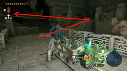 Zelda Tears of the Kingdom TotK - A Call from the Depths Second Cart