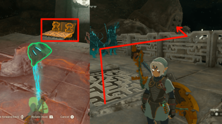 Zelda Tears of the Kingdom TotK - A Call from the Depths Second Elevator