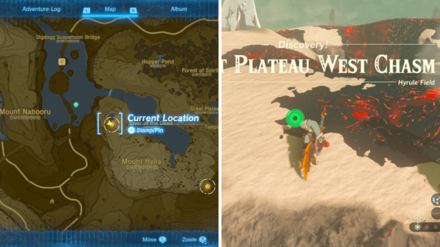 Zelda Tears of the Kingdom TotK - A Call from the Depths West Chasm