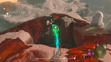 Zelda Tears of the Kingdom TotK - A Call from the Depths Drop and Follow