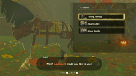 Zelda Tears of the Kingdom TotK - Obtain the Towing Harness