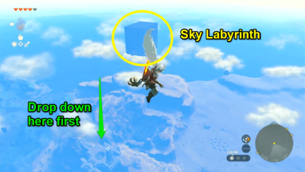 Zelda Tears of the Kingdom TotK Using the Gerudo Canyon Skyview Tower