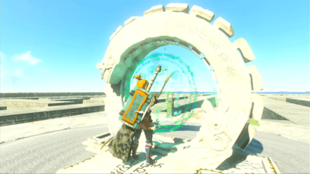 Zelda Tears of the Kingdom TotK Going Back to the Top of the Labyrinth