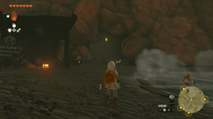 West Restaurant Cave Entrance Overworld Image