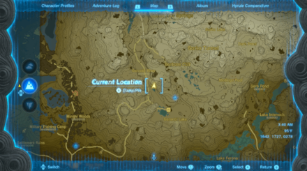 West Restaurant Cave Entrance Map Image