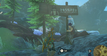 TotK - Addison Hudson Sign Solution