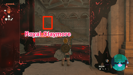 Zelda TotK - Hyrule Castle Royal Claymore