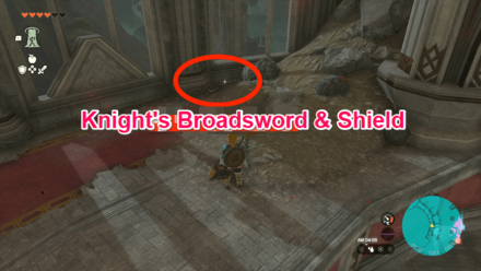 Zelda TotK - Hyrule Castle Main Entrance