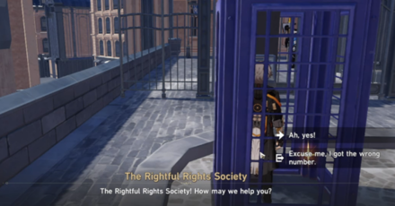 Honkai: Star Rail - Rightful Rights Society Phone Booth 1 - Overworld