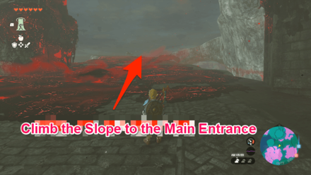 Zelda TotK - Hyrule Castle Slope